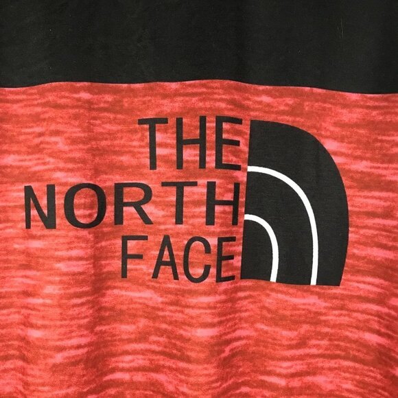 The North Face Burnt Orange & Black Long Sleeve Logo Top Size 3XL - Picture 3 of 10